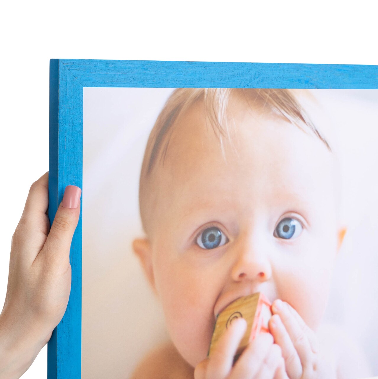 ArtToFrames 20x24 Inch Picture Frame, This 1.00 Inch Custom Wood Poster Frame is Available in Multiple Colors, Great for Your Art or Photos - Comes with Economy Acrylic and Corrugated Backing (A35OW)